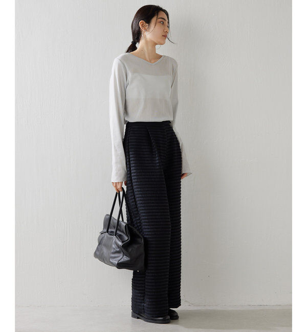  「2wayシアーメッシュプルオーバー」|Tシャツ・カットソー|