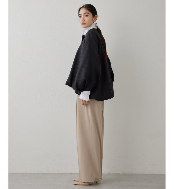  「ワイドタックパンツ」|チノ|