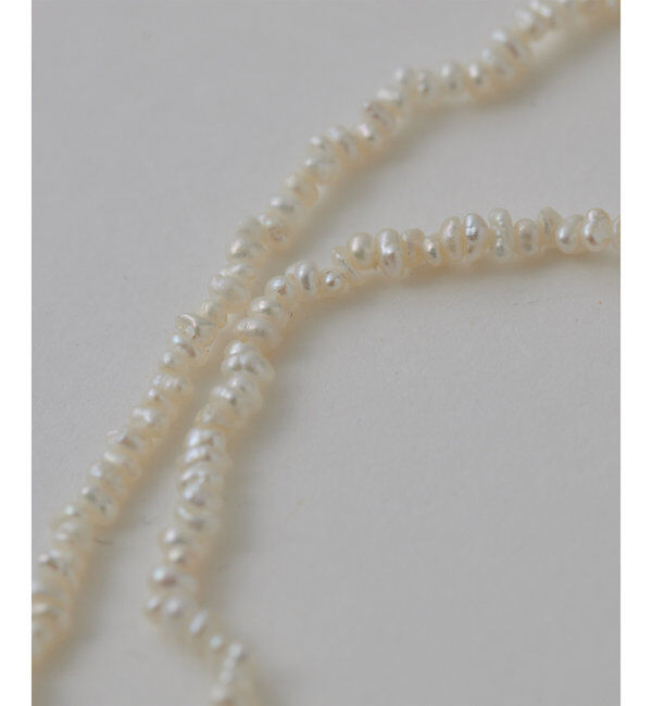 Hoaw.「【Hoaw.】ミニパールショートネックレス」|リング|