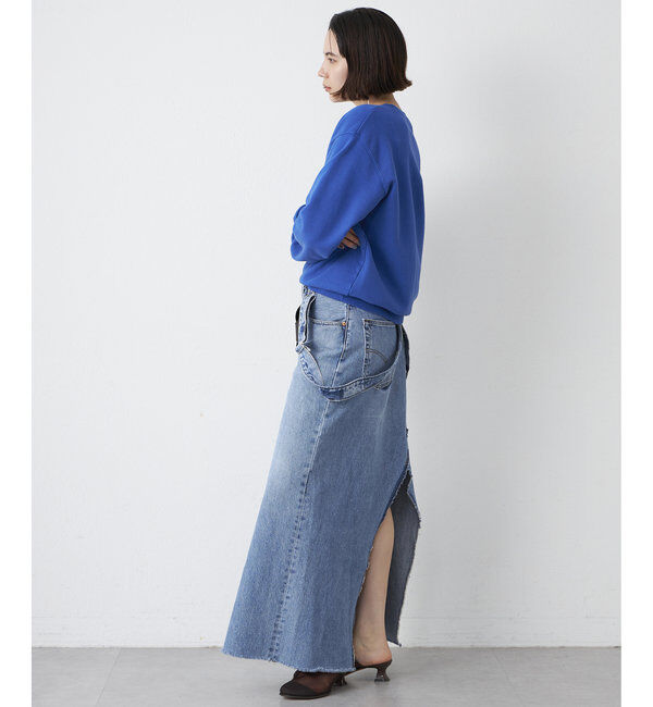  「【Jeanie Blue】SUSPENDERスカート」|ワンピース|