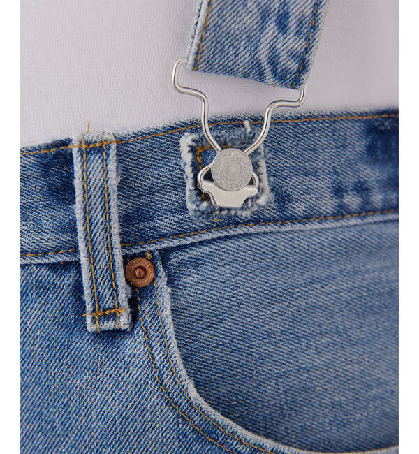  「【Jeanie Blue】SUSPENDERスカート」|ワンピース|