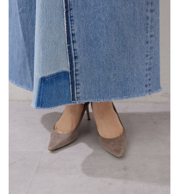  「【Jeanie Blue】SUSPENDERスカート」|ワンピース|