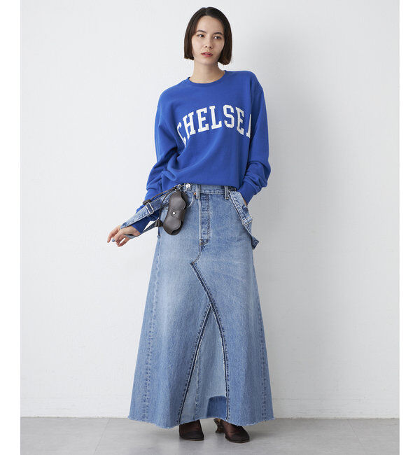  「【Jeanie Blue】SUSPENDERスカート」|ワンピース|