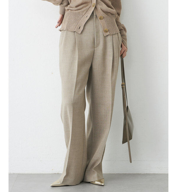  「ジュートライクタックパンツ」|チノ|