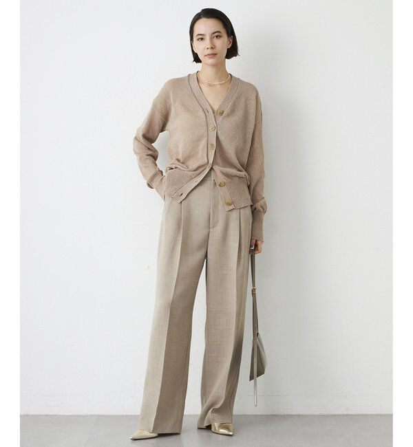  「ジュートライクタックパンツ」|チノ|