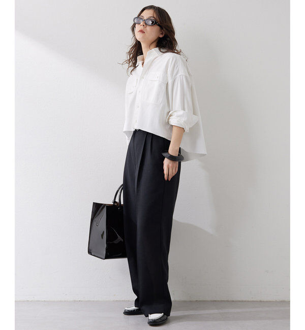  「ジュートライクタックパンツ」|チノ|