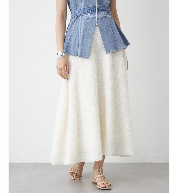  「モールラッセルフレアスカート」|スカート|