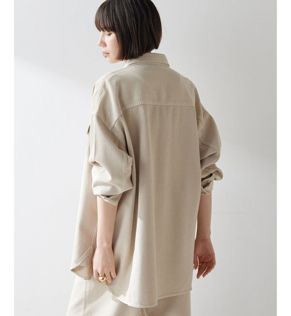  「ドロップデニムシャツ」|シャツ・ブラウス|