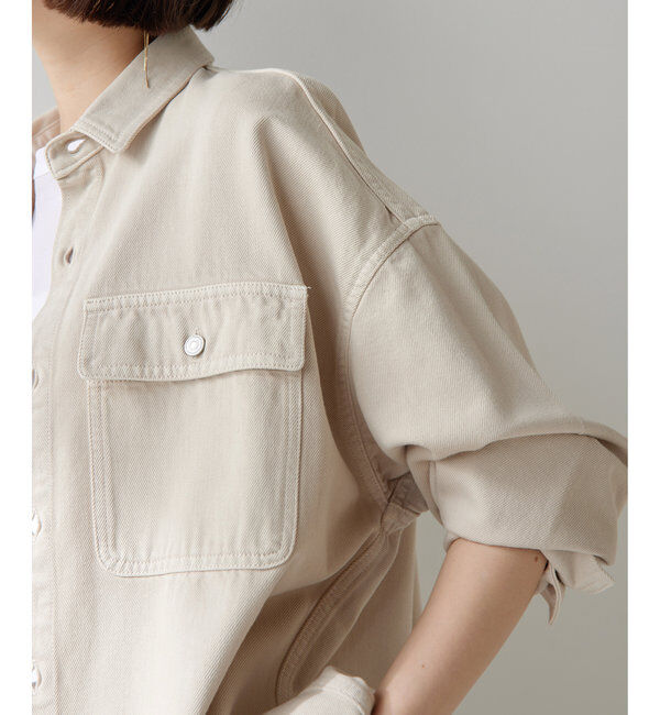  「ドロップデニムシャツ」|シャツ・ブラウス|