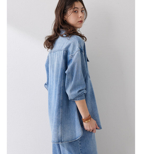  「ドロップデニムシャツ」|シャツ・ブラウス|
