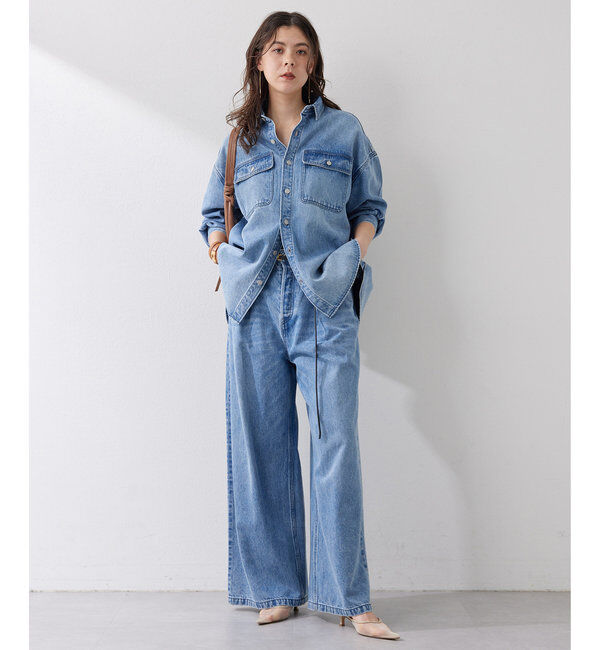  「ドロップデニムシャツ」|シャツ・ブラウス|