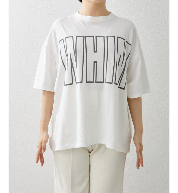  「リラックスロゴTシャツ」|Tシャツ・カットソー|