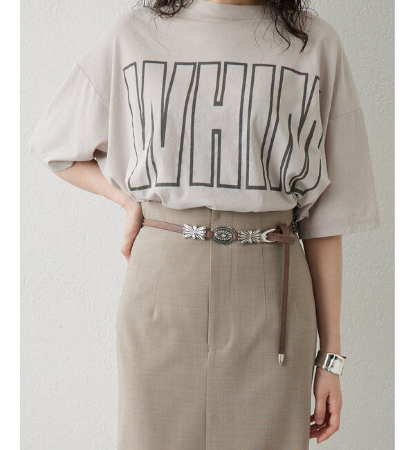  「リラックスロゴTシャツ」|Tシャツ・カットソー|