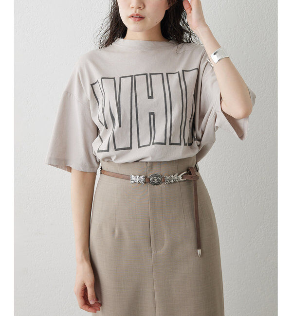  「リラックスロゴTシャツ」|Tシャツ・カットソー|