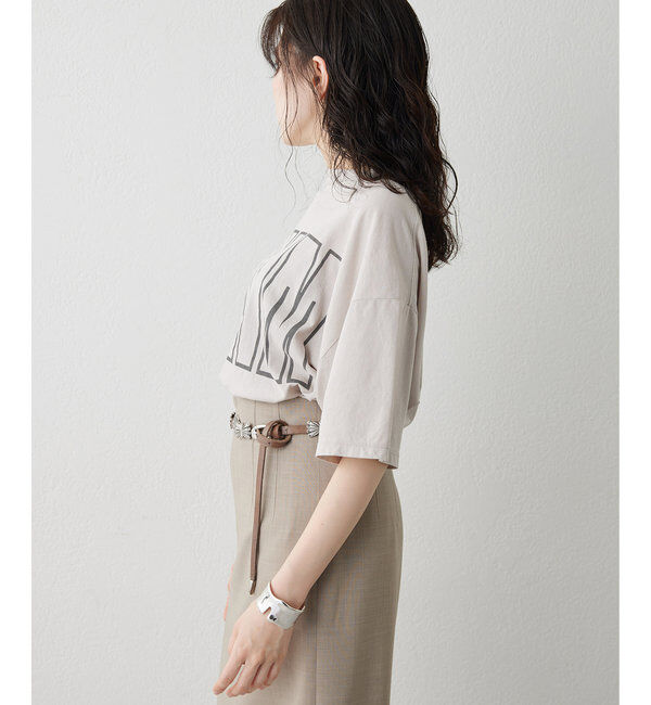  「リラックスロゴTシャツ」|Tシャツ・カットソー|