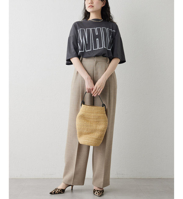  「リラックスロゴTシャツ」|Tシャツ・カットソー|