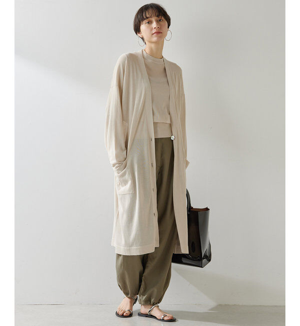  「ハイゲージテンジクロングカーディガン」|ニット・セーター|