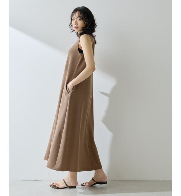  「バックサテンワンピース」|ワンピース|