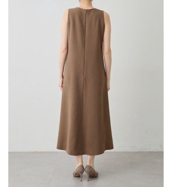  「バックサテンワンピース」|ワンピース|