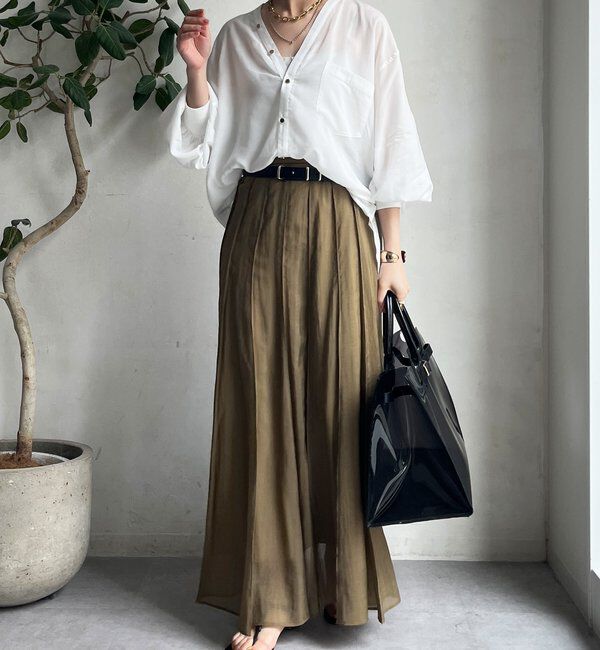  「リヨセルVVシャツ」|シャツ・ブラウス|