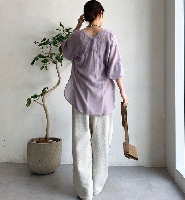  「リヨセルVVシャツ」|シャツ・ブラウス|