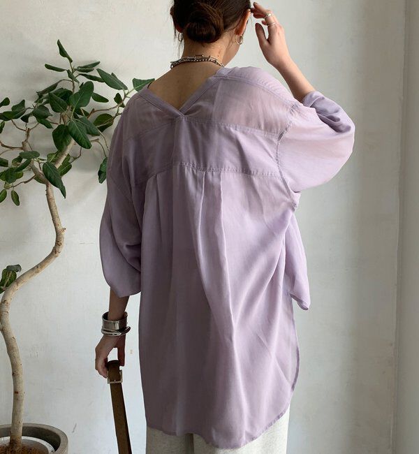  「リヨセルVVシャツ」|シャツ・ブラウス|