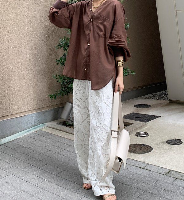  「リヨセルVVシャツ」|シャツ・ブラウス|