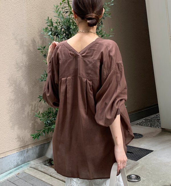  「リヨセルVVシャツ」|シャツ・ブラウス|