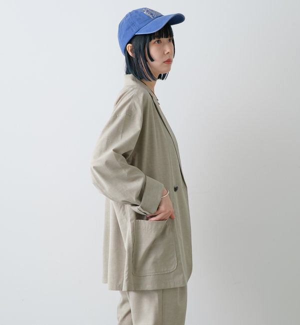  「【WHIMSIC/SETUP対応】ダブルブレストジャケット」|テーラードジャケット|