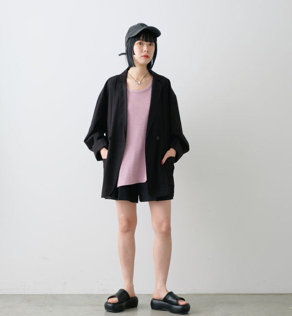  「【WHIMSIC/SETUP対応】ダブルブレストジャケット」|テーラードジャケット|