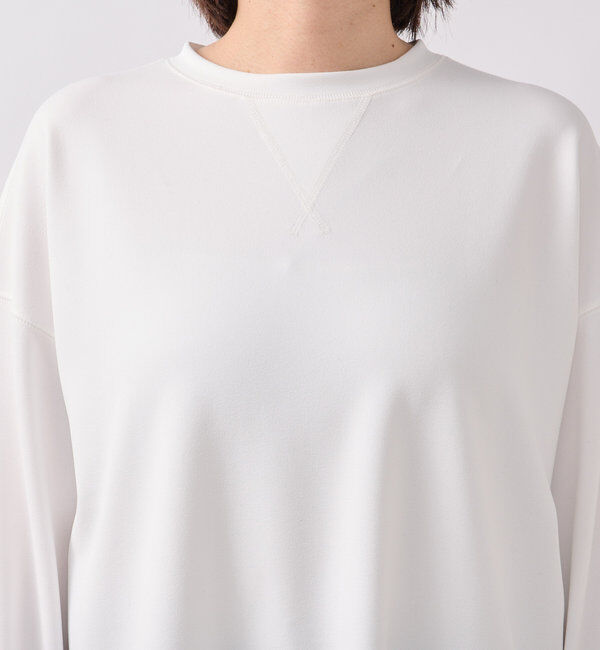  「【ニットのインナーにもおすすめ】カットジョーゼットライトプルオーバー」|Tシャツ・カットソー|