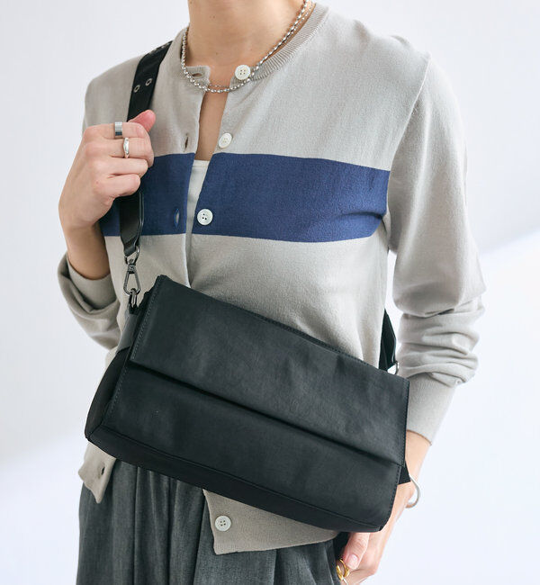  「【R.good(アールドットグッド)】ワッシャーナイロンハトメボディバッグ」|トートバッグ|ブラック