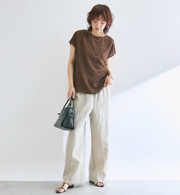  「メッシュフレンチブラウス」|シャツ・ブラウス|