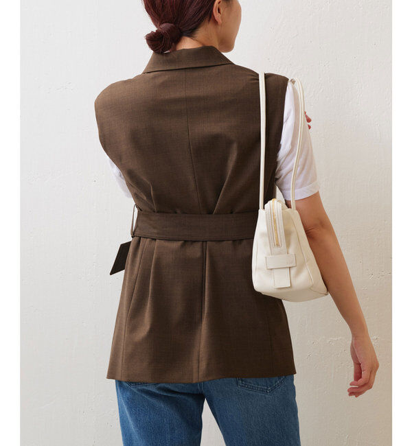  「【セットアップ対応】テーラードジレ」|ベスト・ジレ|