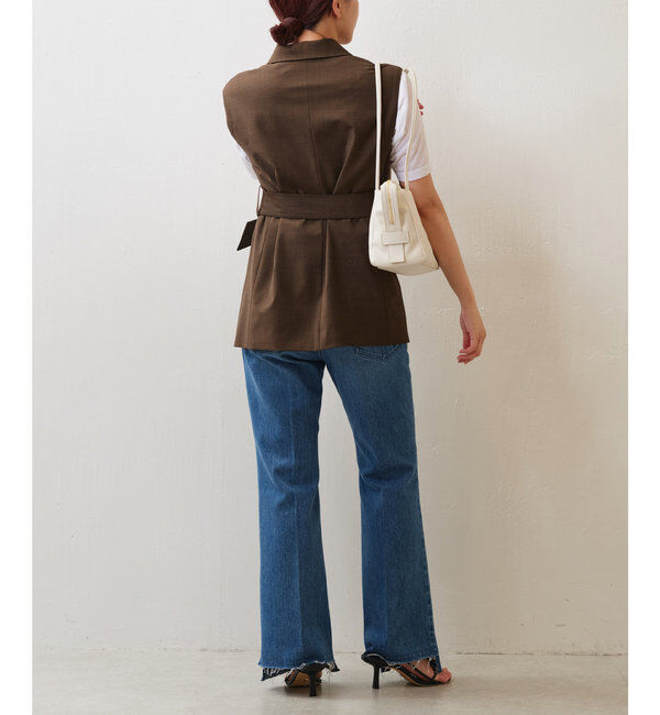  「【セットアップ対応】テーラードジレ」|ベスト・ジレ|