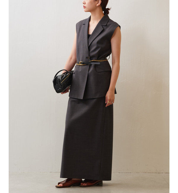  「【セットアップ対応】テーラードジレ」|ベスト・ジレ|