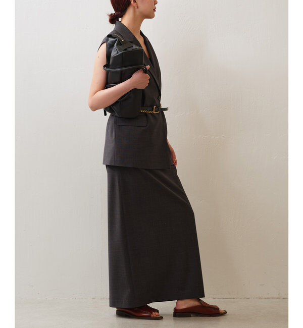  「【セットアップ対応】テーラードジレ」|ベスト・ジレ|