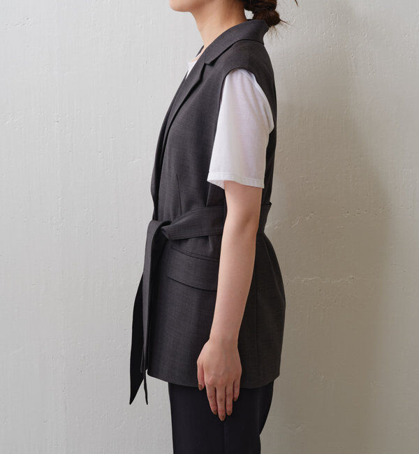  「【セットアップ対応】テーラードジレ」|ベスト・ジレ|