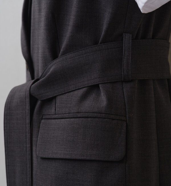  「【セットアップ対応】テーラードジレ」|ベスト・ジレ|