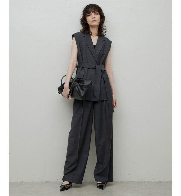  「【セットアップ対応】テーラードジレ」|ベスト・ジレ|