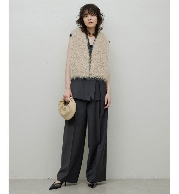  「【セットアップ対応】テーラードジレ」|ベスト・ジレ|