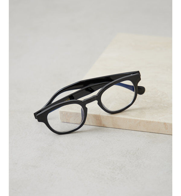  「【ポーチ付き】セルフレームアイウェア」|その他|ブラック