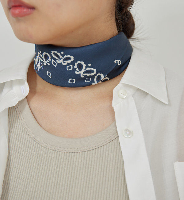  「 ペイズリースカーフ」|マフラー|