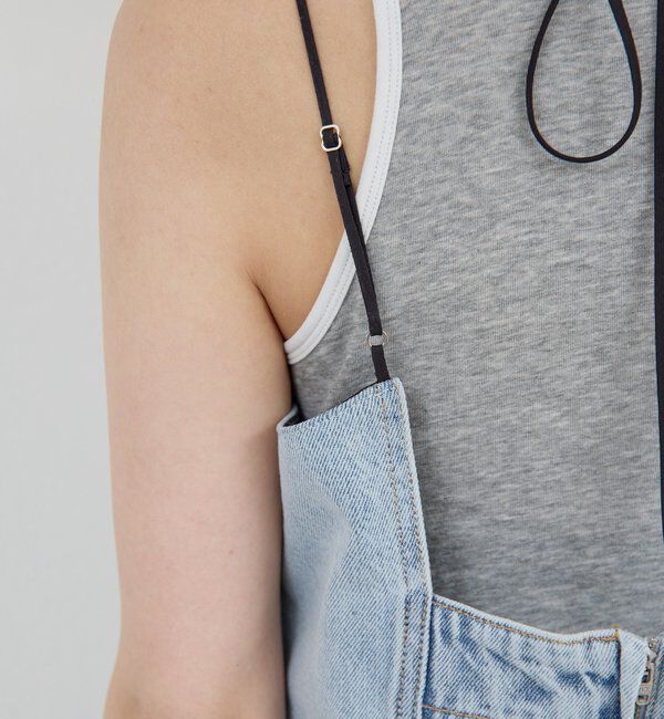  「【PEAS】リメイクデニムドレス」|ワンピース|