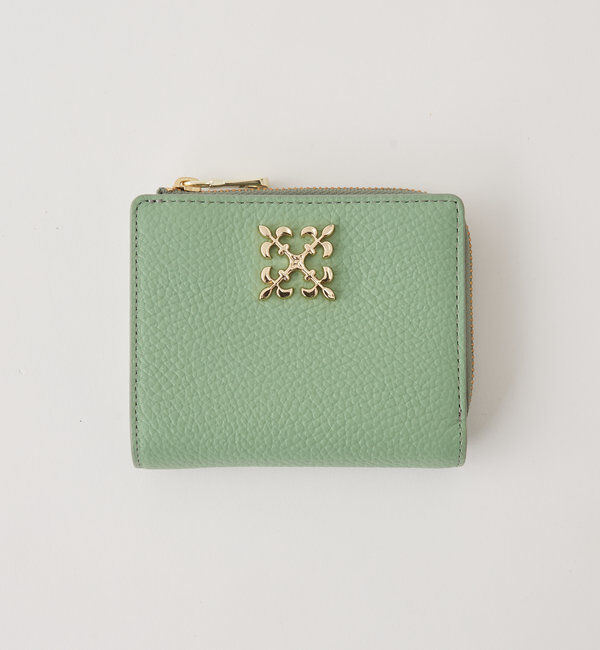  「モノグラムプレートハーフウォレット」|財布|