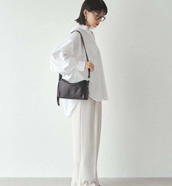  「レザースクエアショルダーバッグ」|ショルダー・メッセンジャー|