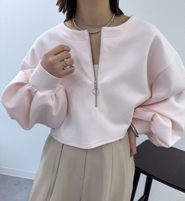  「ポンチショートスウェット」|Tシャツ・カットソー|