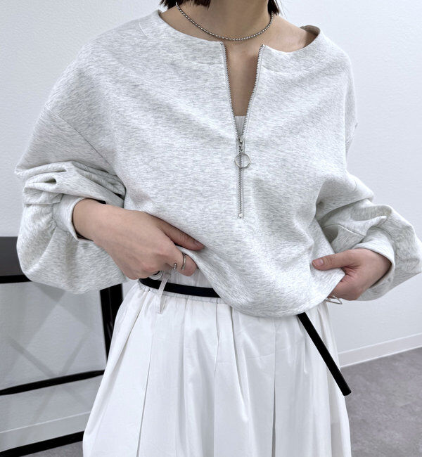  「ポンチショートスウェット」|Tシャツ・カットソー|