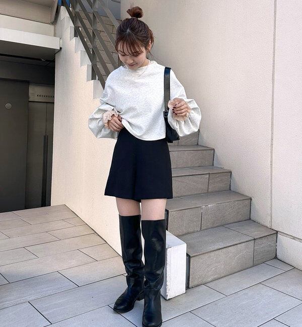  「ポンチショートスウェット」|Tシャツ・カットソー|