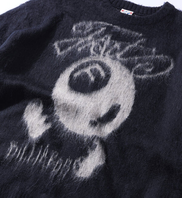  「【UNISEX/ユニセックス】ビリヤードモヘアニット」|ニット・セーター|